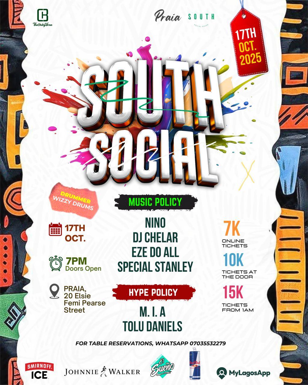 South Social Banner
