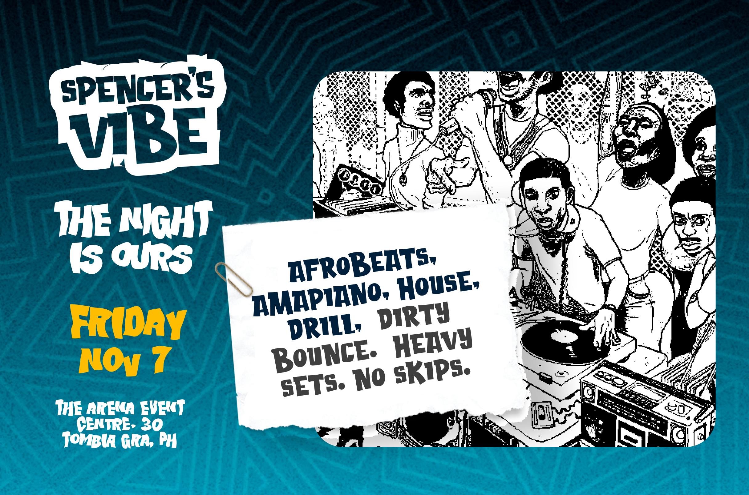 Spencer’s Vibe  Banner